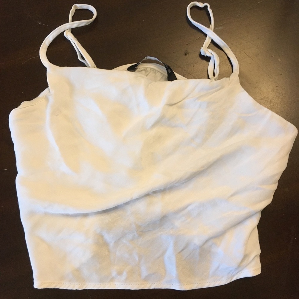 White Women's Camisole Top